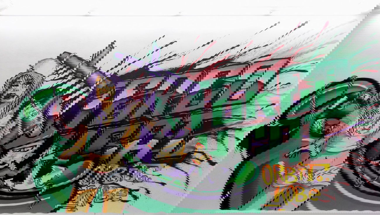 Graffiti Wall - Photo by StereoHeat - Kobe, Orbit, StereoHeat (2012)