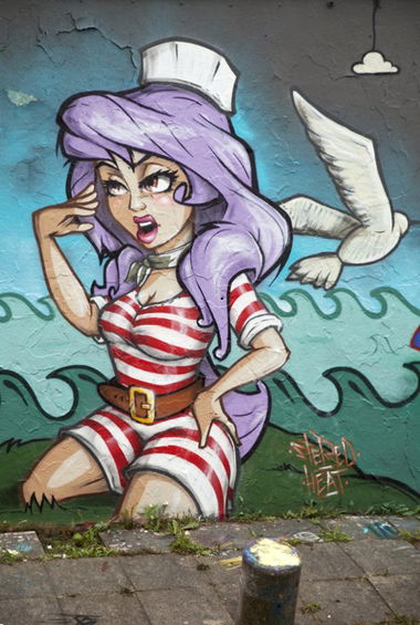 Graffiti Wall - Photo by StereoHeat - StereoHeat, Ghostwriters, SBB (2013)