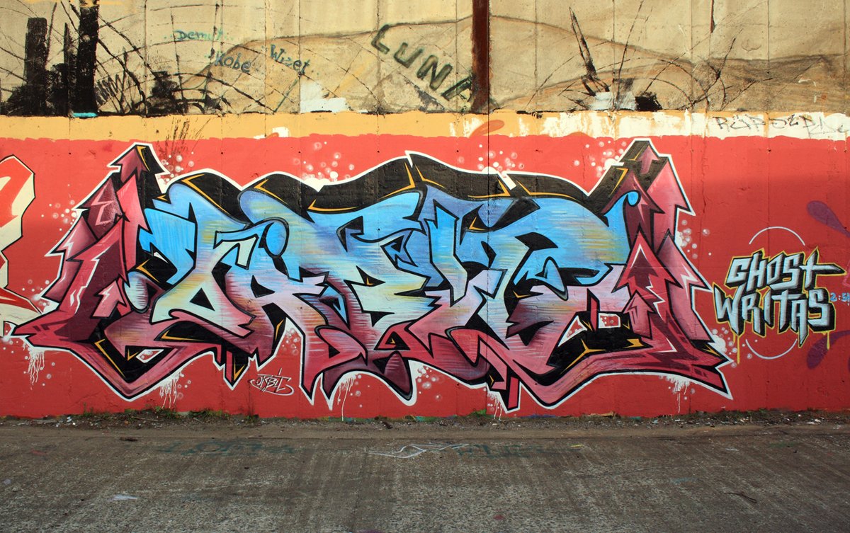 Graffiti Wall - Photo by StereoHeat - Orbit, Ghostwriters, SBB (2011)