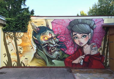 Graffiti Wall - Photo by StereoHeat - shadow, stereoheat, snootch (2016)