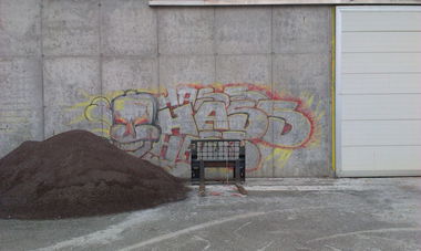 Graffiti Wall in Karlsruhe - Photo by Still_Crazy - Hass, Hass, Hass