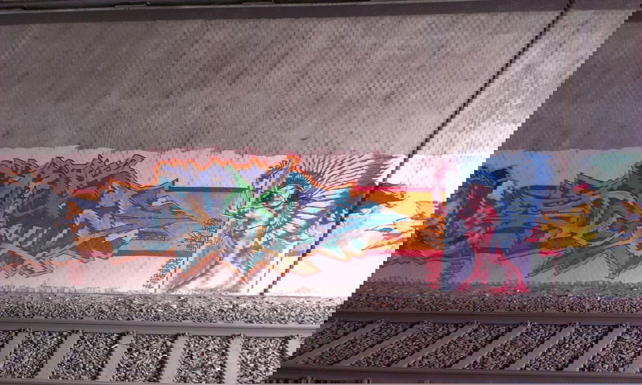 Graffiti Wall in Karlsruhe - Photo by Still_Crazy - Deore