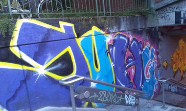 Graffiti Wall in Karlsruhe - Photo by Still_Crazy - Juhu