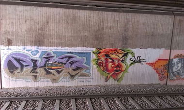 Graffiti Wall in Karlsruhe - Photo by Still_Crazy - Phag