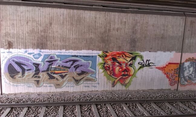 Graffiti Wall in Karlsruhe - Photo by Still_Crazy - Phag