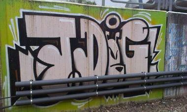 Graffiti Wall in Karlsruhe - Photo by Still_Crazy - JD, Jdog, FBS
