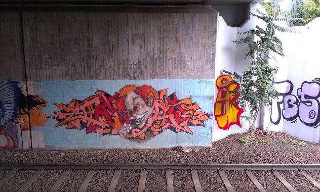 Graffiti Bombing in Karlsruhe - Photo by Still_Crazy - Deore