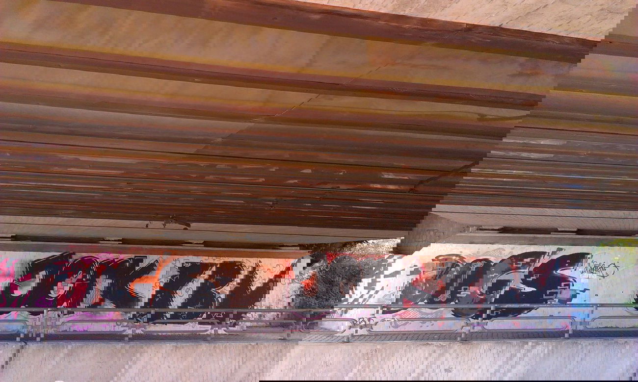 Graffiti Wall in Karlsruhe - Photo by Still_Crazy - Dogs, Jerk, KBM