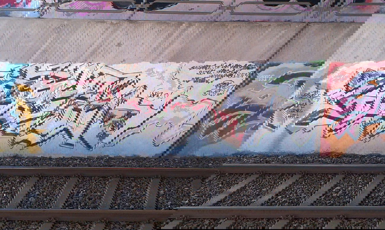 Graffiti Wall in Karlsruhe - Photo by Still_Crazy - Trak, Oldschool