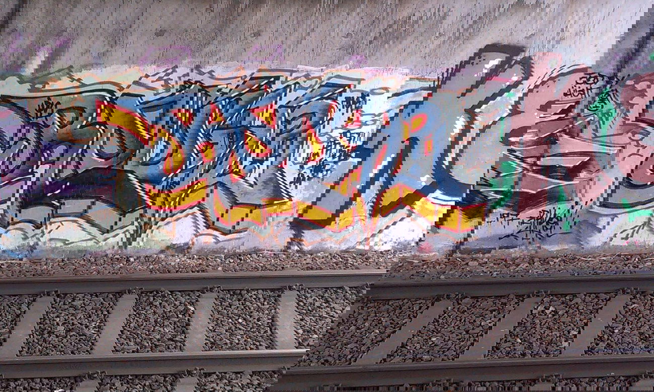 Graffiti Wall in Karlsruhe - Photo by Still_Crazy - Rough