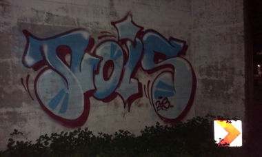 Graffiti Bombing in Karlsruhe - Photo by Still_Crazy - Nois, FBS, SLK