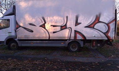 Graffiti Bombing in Karlsruhe - Photo by Still_Crazy - SEK