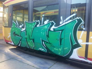 Graffiti Train in Karlsruhe - Photo by Still_Crazy - CHTU, Train