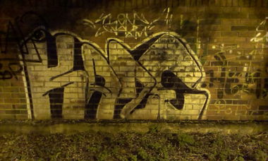 Graffiti Bombing in Karlsruhe - Photo by Still_Crazy - Kaze