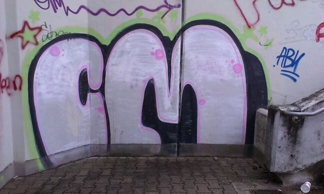 Graffiti Bombing in Karlsruhe - Photo by Still_Crazy - CM