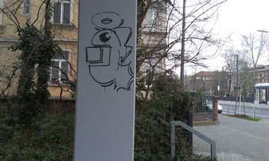 Graffiti Street Art in Karlsruhe - Photo by Still_Crazy - 8Bit, 8, Bit