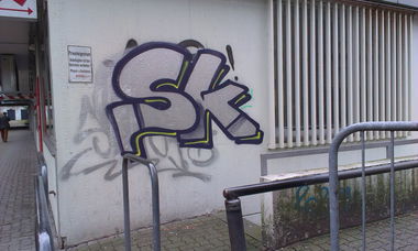 Graffiti Bombing in Karlsruhe - Photo by Still_Crazy - SK