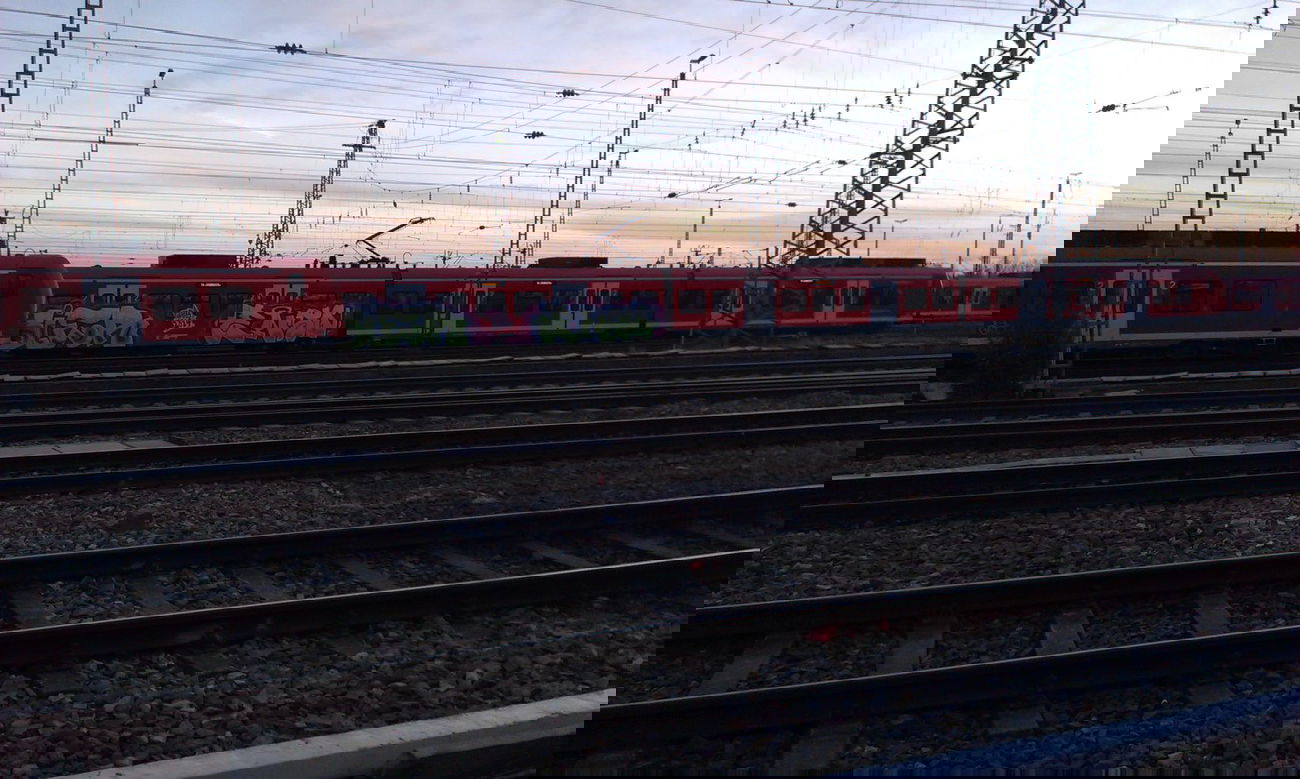 Graffiti Train in Karlsruhe - Photo by Still_Crazy - Gier, Enso, QBA