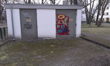 Graffiti Wall in Karlsruhe - Photo by Still_Crazy - 8Bit, 8, Bit