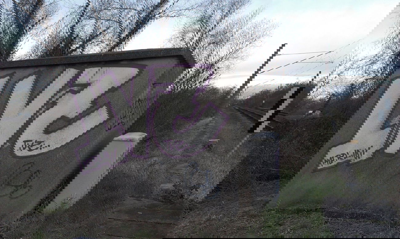 Graffiti Wall in Karlsruhe - Photo by Still_Crazy - TVZ, Merlin