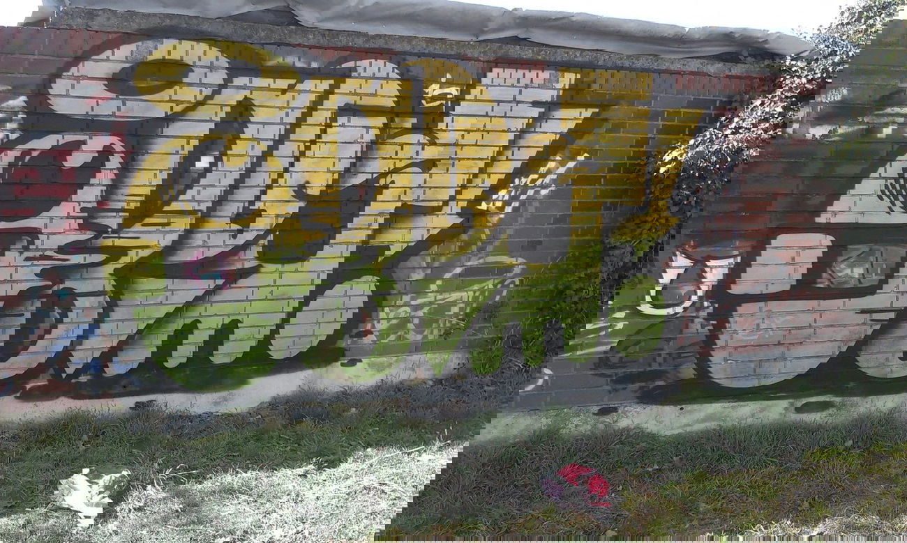 Graffiti Wall in Karlsruhe - Photo by Still_Crazy - 8Bit, 8, Bit