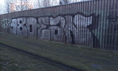 Graffiti Bombing in Karlsruhe - Photo by Still_Crazy - 180, EAN