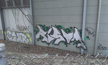 Graffiti Wall in Karlsruhe - Photo by Still_Crazy - Stoner, Stnr, Stn