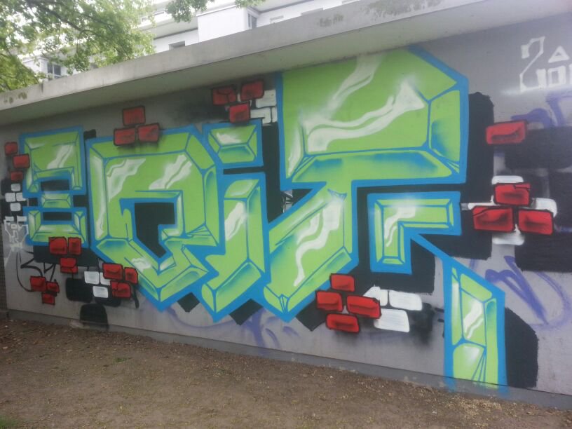 Graffiti Wall in Karlsruhe - Photo by Still_Crazy - 8Bit, 8, Bit