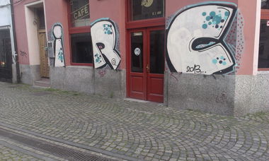 Graffiti Wall in Tuzla Canton - Photo by Still_Crazy - IRC