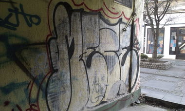 Graffiti Bombing in Tuzla Canton - Photo by Still_Crazy - Meze