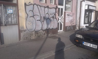 Graffiti Bombing in Tuzla Canton - Photo by Still_Crazy - Ezmer
