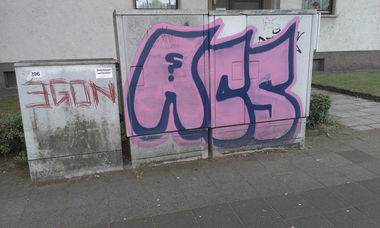 Graffiti Bombing in Karlsruhe - Photo by Still_Crazy - ACS