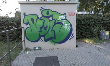Graffiti Bombing in Karlsruhe - Photo by Still_Crazy - Nois, FBS