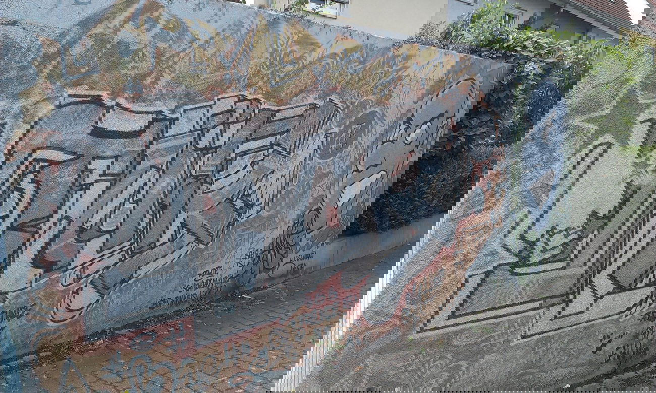 Graffiti Bombing in Karlsruhe - Photo by Still_Crazy - TOR, 17