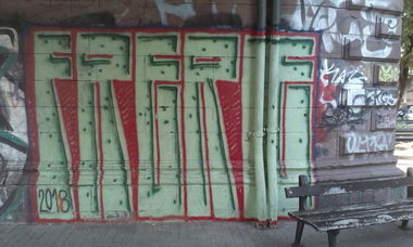 Graffiti Bombing in Karlsruhe - Photo by Still_Crazy - FRERE