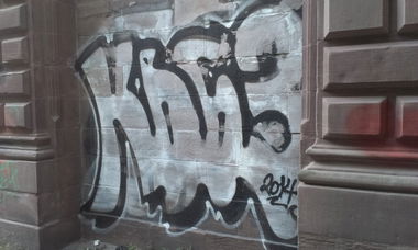 Graffiti Bombing in Karlsruhe - Photo by Still_Crazy - KB63, KBM