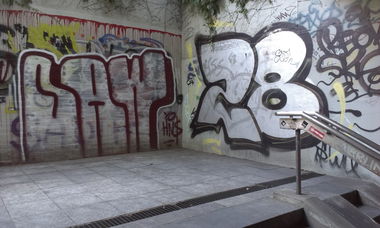 Graffiti Bombing in Karlsruhe - Photo by Still_Crazy - 28, BAW