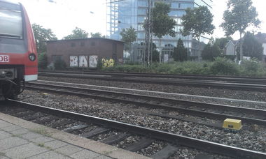 Graffiti Bombing in Mannheim - Photo by Still_Crazy