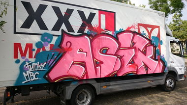 Graffiti Artwork in Karlsruhe - Photo by Still_Crazy - Asik, Funky, Ghetto