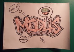 Graffiti Wall - Photo by StitchesZone - Modus (2019)