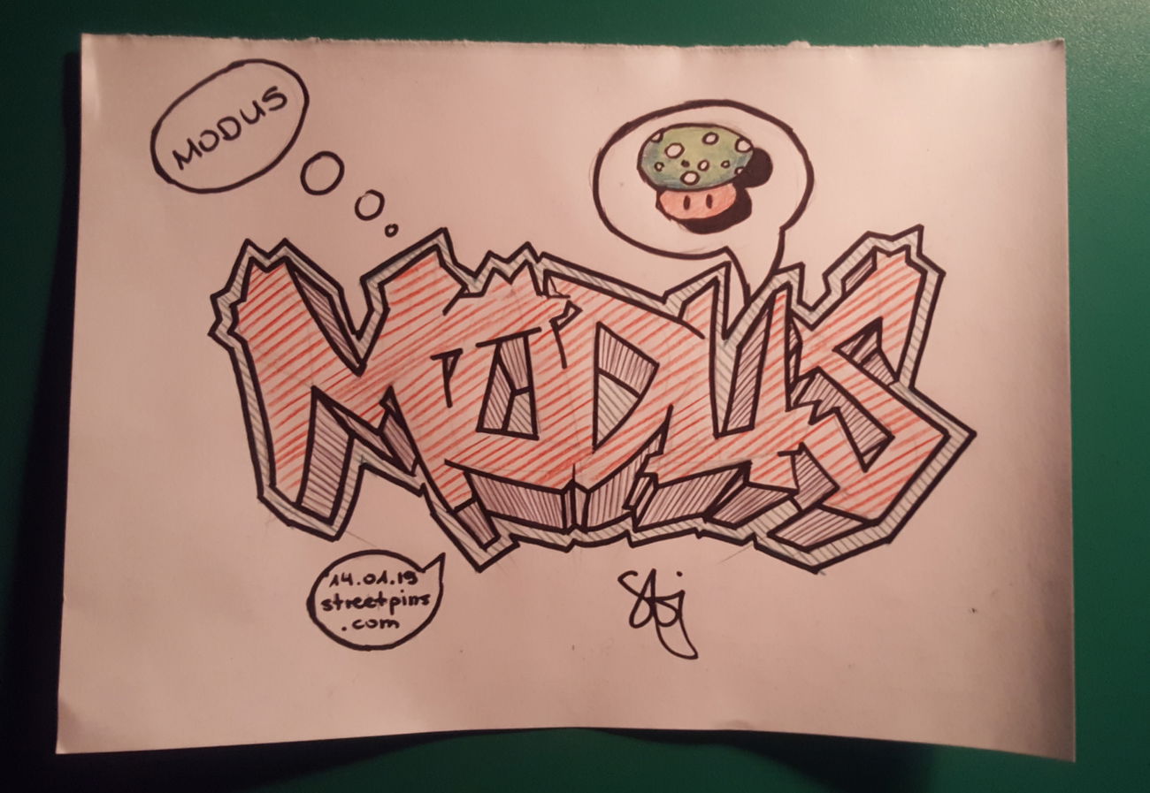 Graffiti Wall - Photo by StitchesZone - Modus (2019)