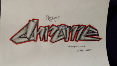 Graffiti Sketch - Photo by StitchesZone