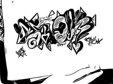 Graffiti Sketch - Photo by Stok - Yo, Stok