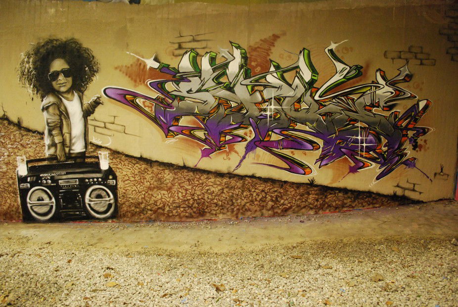 Graffiti Wall in Bochum - Photo by Stoker - Stoke, Stoker, KOF (2013)