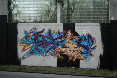 Graffiti Wall in Bochum - Photo by Stoker - Stoker, KOF (2013)