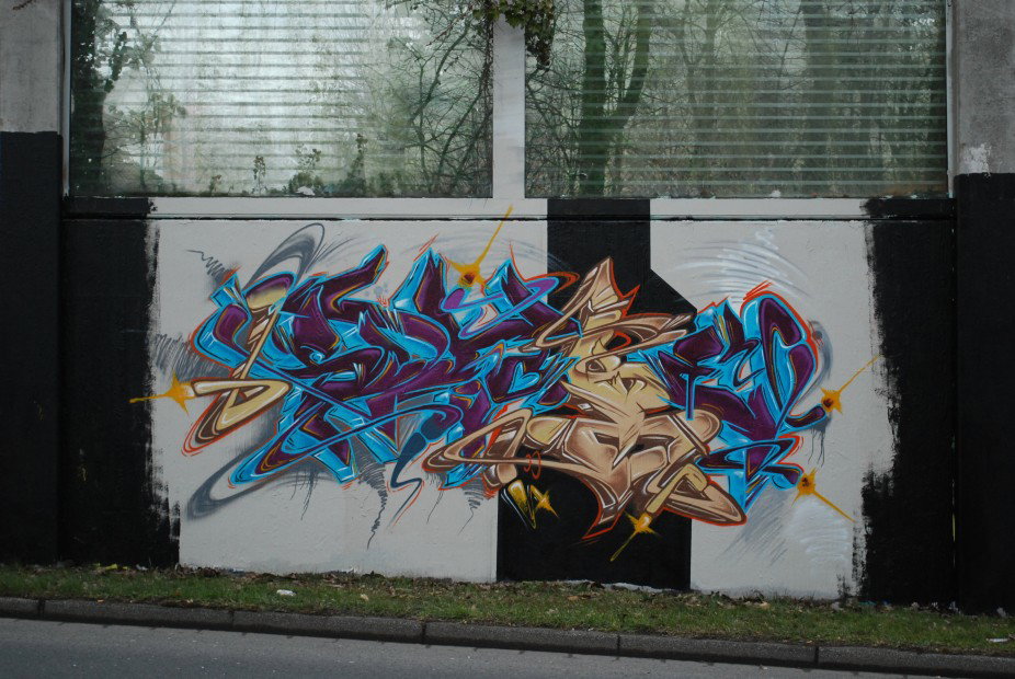 Graffiti Wall in Bochum - Photo by Stoker - Stoker, KOF (2013)