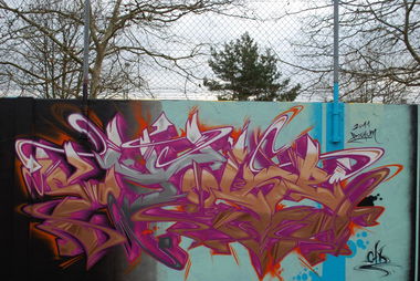 Graffiti Wall in Frankfurt - Photo by Stoker - Stoker (2011)