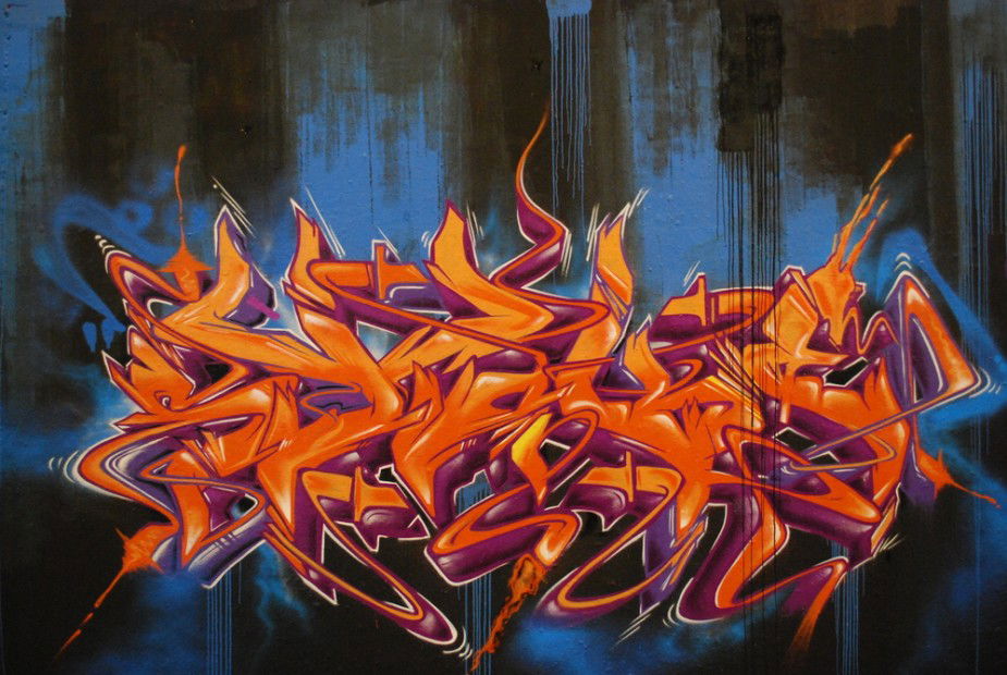 Graffiti Wall in Bochum - Photo by Stoker