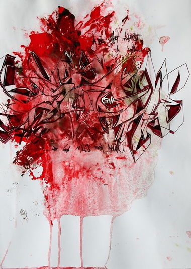 Graffiti Sketch - Photo by StoneOne - stone, stone, one