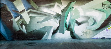 Graffiti Wall - Photo by StoneOne - graffiti, vienna, 3d.